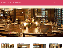 Tablet Screenshot of best-restaurants.net